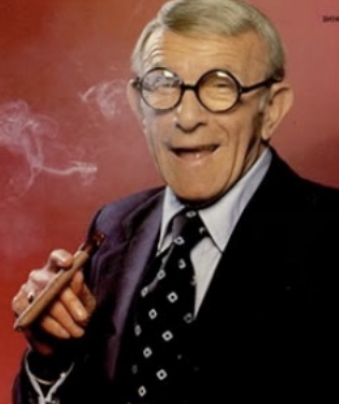 George Burns outtake for his autobiography.